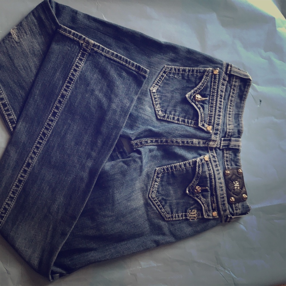 MissMe jeans, boot cut style, size 30,very cute❤️.